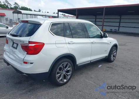 2016 BMW X3 xDrive28I z USA, uszkodzony, nr VIN 5UXWX9C5XG0D84009